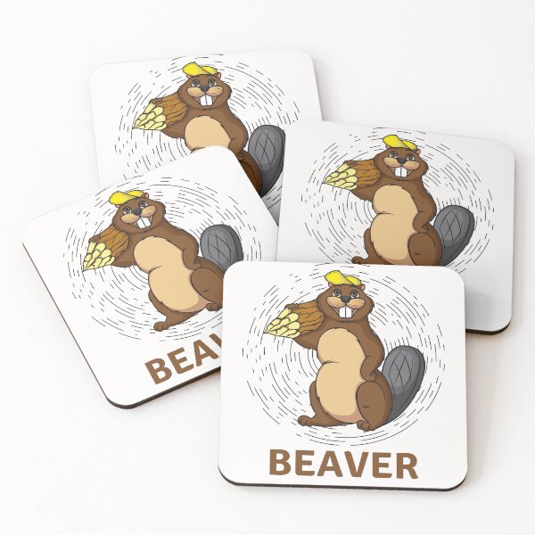 Item preview, Beaver designed and sold by ChachiArts.