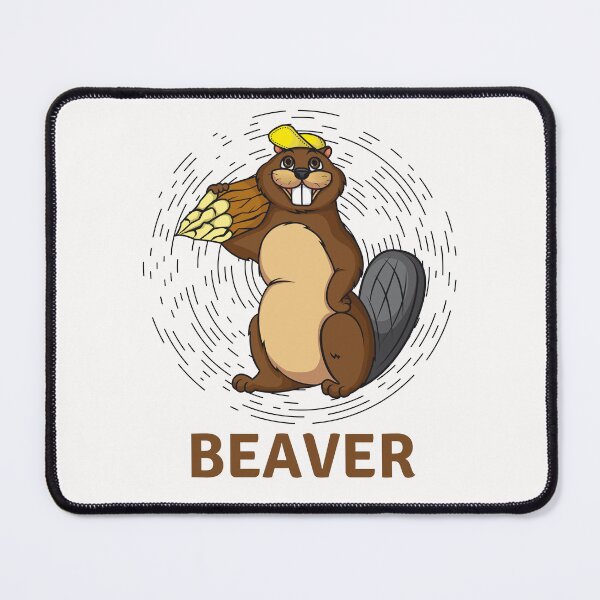 Item preview, Beaver designed and sold by ChachiArts.
