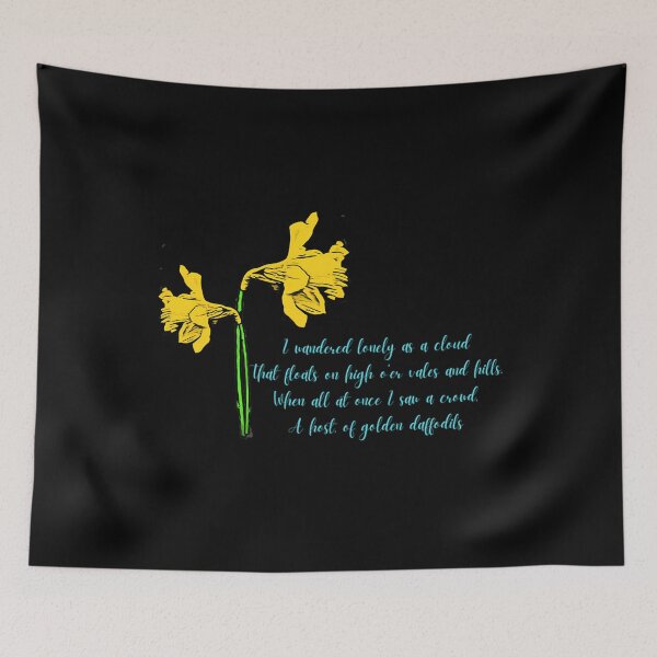Item preview, William Wordsworth Daffodils Stylized  	 designed and sold by tcygmafem48.