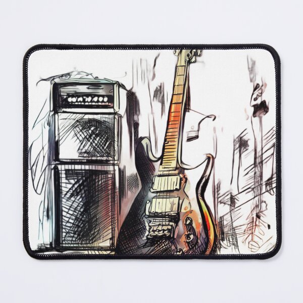 Item preview, #guitar, #amp, #concert, designed and sold by KICIART.