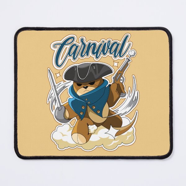 Item preview, Teddy bear musketeer rising star carnival graffiti art designed and sold by SetthaSK.