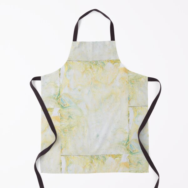 Item preview, Yellow Green Abstract Colorful Ebru Marbling Graphic designed and sold by colorfulglee.