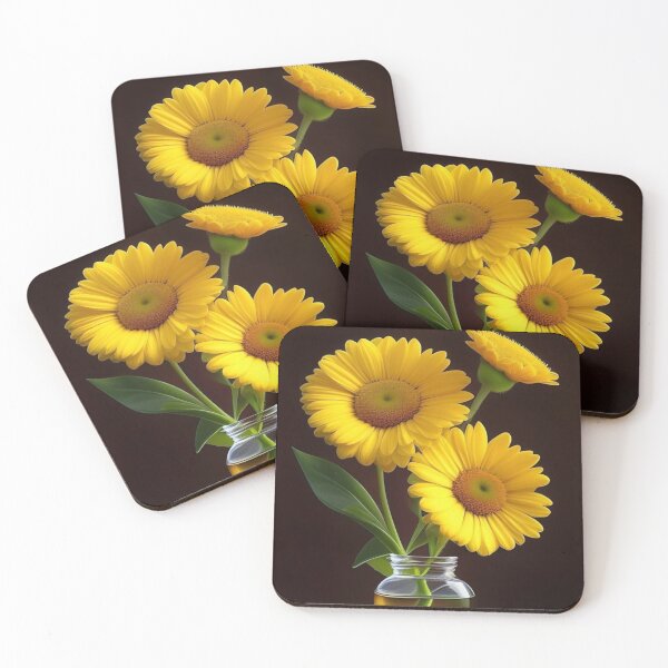 Item preview, flor amarilla y verde designed and sold by sbrstore.