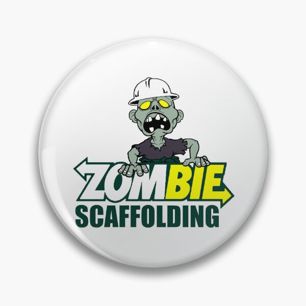 Item preview, Scaffolding; Zombie; designed and sold by StickerApe.