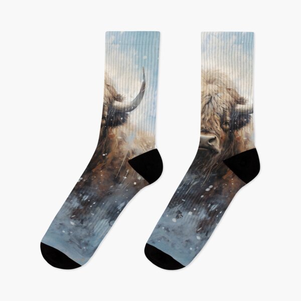 Item preview, Buffalo in the snow 1 designed and sold by Art by Lilia.