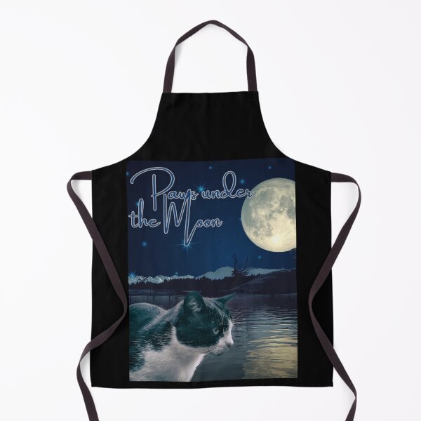Item preview, Paws under the Moon designed and sold by CuteCatsCoffee.