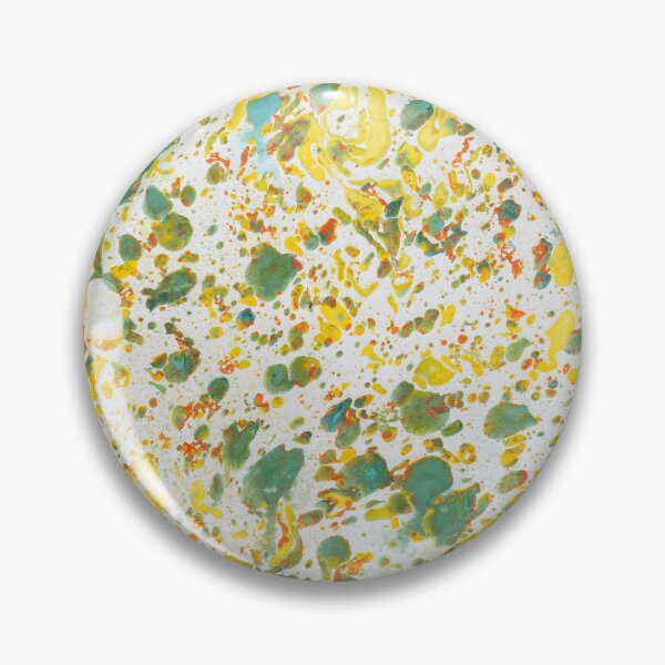 Item preview, Yellow Green Orange Abstract Colorful Ebru Marbling Graphic designed and sold by colorfulglee.