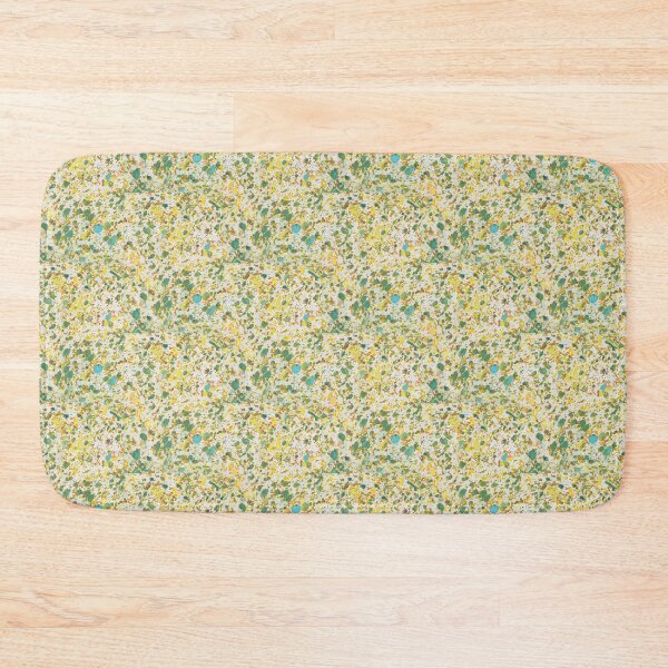 Item preview, Yellow Green Orange Abstract Colorful Ebru Marbling Graphic designed and sold by colorfulglee.