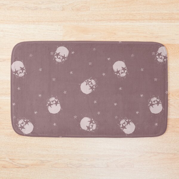 Item preview, Skull, skeleton pattern, dust pink pattern, Halloween,  designed and sold by mintdiamond21.