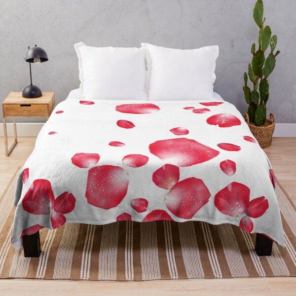 Item preview, petals, flower, floral, watercolors, pattern, ethnic, boho, red, leaves designed and sold by mintdiamond21.