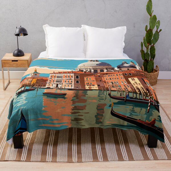 Item preview, A Pop Art Travel Print of Venice - Italy designed and sold by StudioRedKoala.