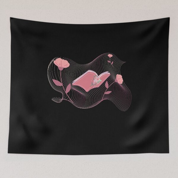 Item preview,  Open Book with Flower designed and sold by Mirmura.