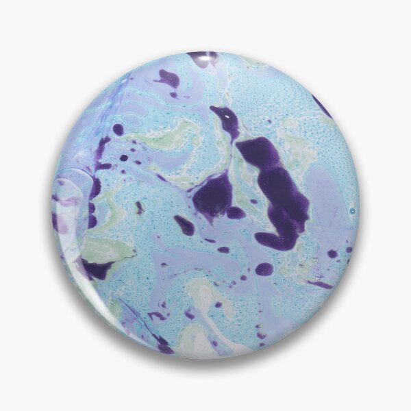 Item preview, Blue Mint Abstract Colorful Ebru Marbling Graphic designed and sold by colorfulglee.