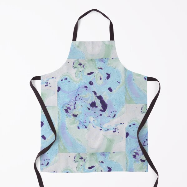 Item preview, Blue Mint Abstract Colorful Ebru Marbling Graphic designed and sold by colorfulglee.