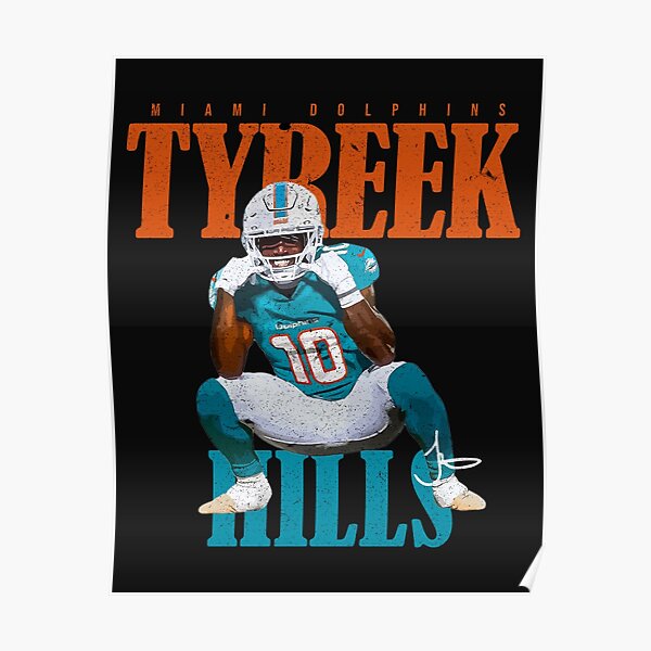 Tyreek Hill Dolphins Poster for Sale by Jake Greiner