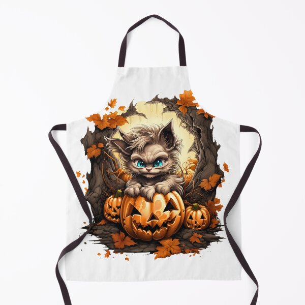 Item preview, 3D Sneaky cat: Halloween's Purrfect Tee Mystery designed and sold by Moisky Art.