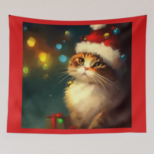 Item preview, Christmas Cat 3 designed and sold by CrankyOldDude.