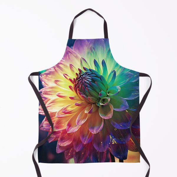 Item preview, Rainbow Dahlia 1 designed and sold by Art by Lilia.