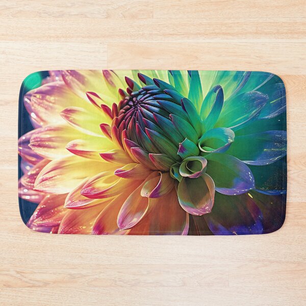 Item preview, Rainbow Dahlia 1 designed and sold by Art by Lilia.