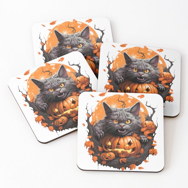 Item preview, 3D Sneaky Black Cat: Halloween's Purrfect Tee Mystery designed and sold by Moisky Art.