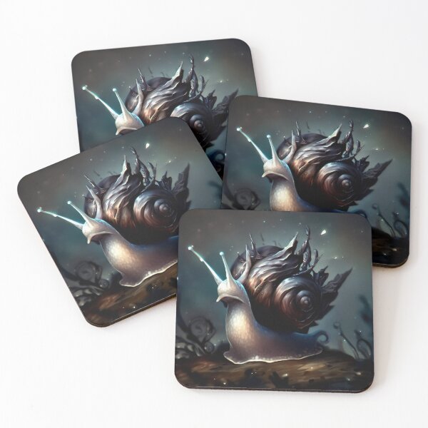 Item preview, Spooky dark fantasy snail designed and sold by TomFrontierArt.