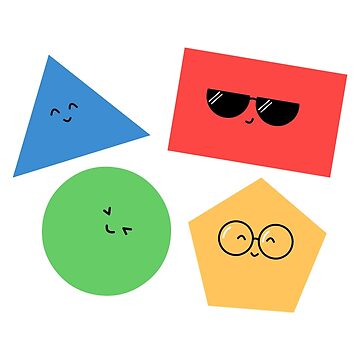 Artwork thumbnail, Happy Shapes by cartoonbeing