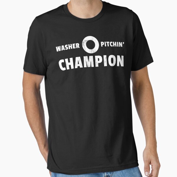 Item preview, Washer Pitchin' Champion - Funny Washers Game Print designed and sold by LeoneLarson.