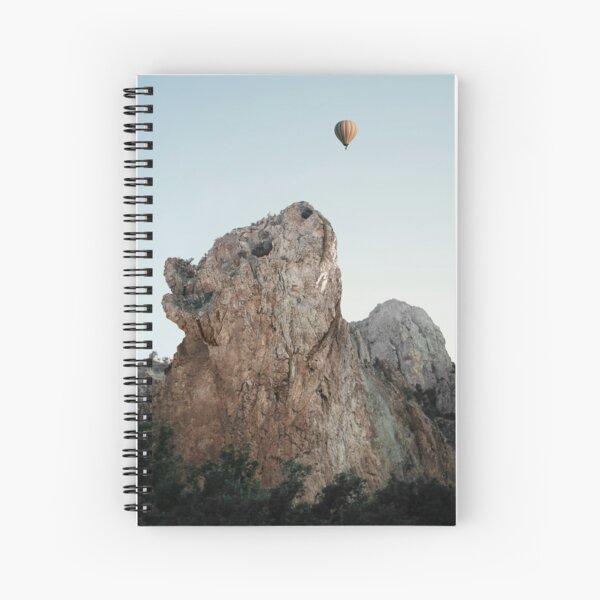 Playful Cat Rock Formations Spiral Notebook