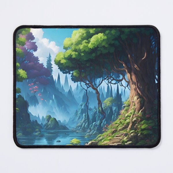 Item preview, Enchanted Forest Scenery designed and sold by ROKANDESIGNART.