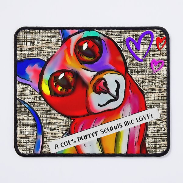 Item preview, A Cat Purrr Sounds Like Love designed and sold by gleefulme.