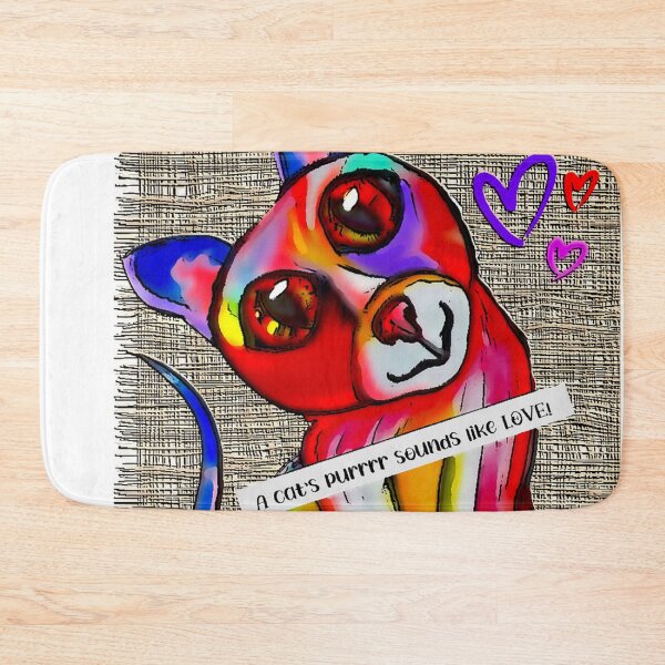 Item preview, A Cat Purrr Sounds Like Love designed and sold by gleefulme.