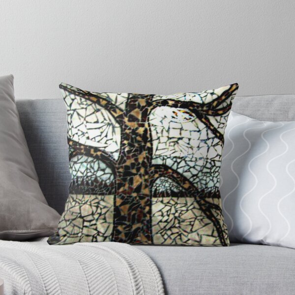 Item preview, Tree Mosaic On Store Building's Outside Wall, Woodbridge NJ USA designed and sold by Jane Neill-Hancock.