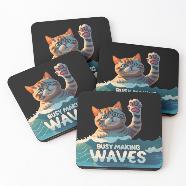 Item preview, Busy making waves designed and sold by Glamalt.