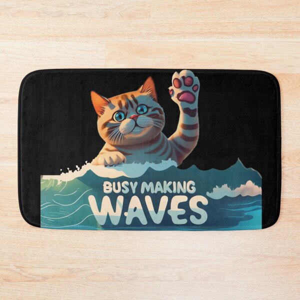 Item preview, Busy making waves designed and sold by Glamalt.