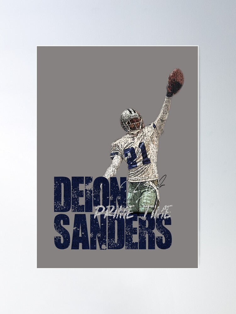 Deion Sanders - 49ers  Poster for Sale by ChristianasStit