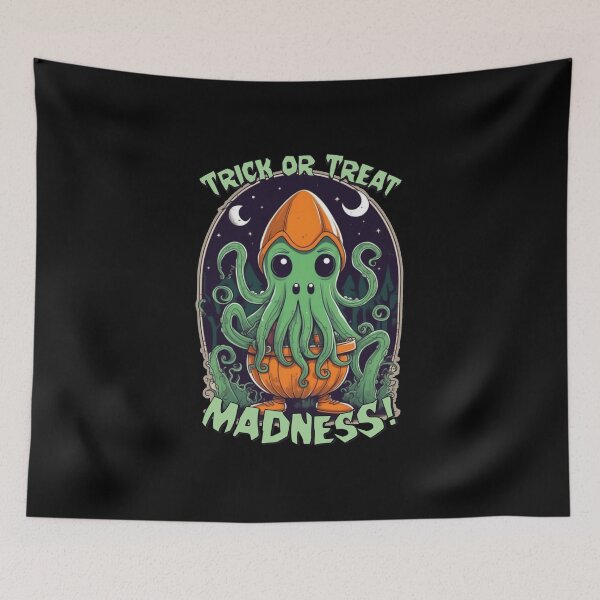 Item preview, Kawaii Cthulhu Halloween Madness - Giant Pumpkin designed and sold by WolfMerrik.