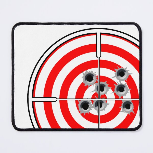 Item preview, Group Therapy Gun Humor Target Practice Sniper Reticle designed and sold by Everyday365.