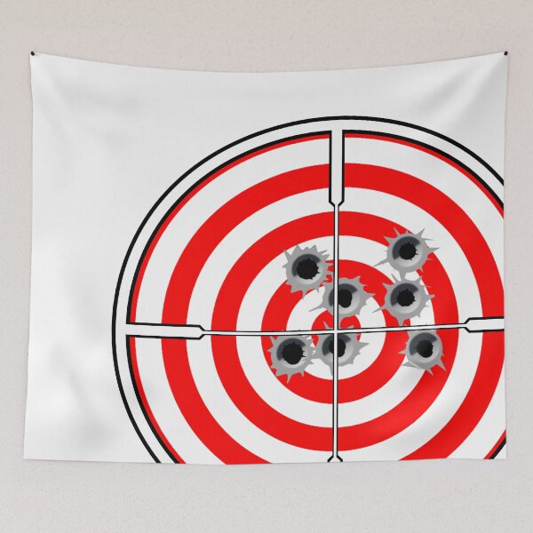 Item preview, Group Therapy Gun Humor Target Practice Sniper Reticle designed and sold by Everyday365.