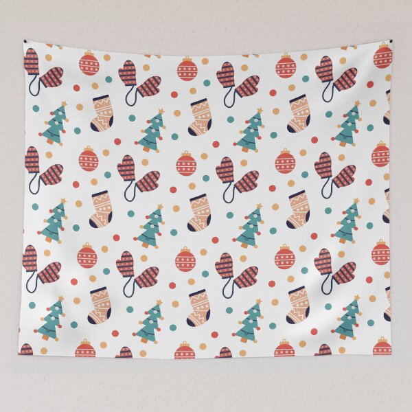 Item preview, Cute Christmas Themed Pattern designed and sold by C-Katt.