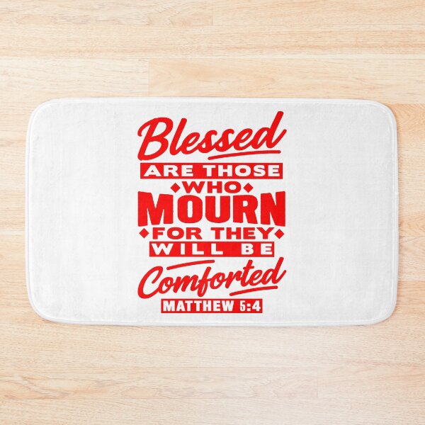 Item preview, Matthew 5:4 Blessed Are Those Who Mourn designed and sold by plushism.