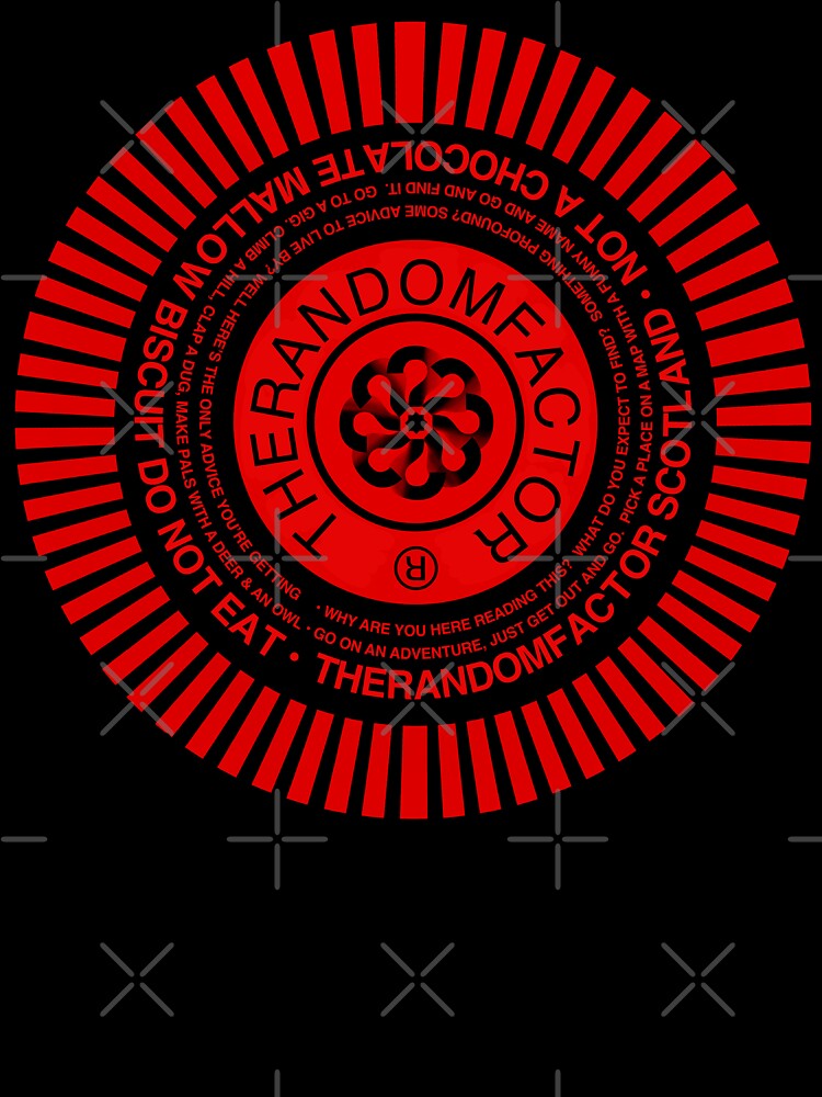 Thumbnail 7 of 7, Oversized T-Shirt, Not a mallow biscuit, do not eat designed and sold by TheRandomFactor.