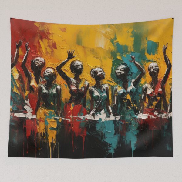 Item preview, African Tribe Womans Dancing designed and sold by VisionDuke.