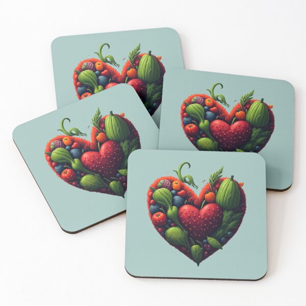 Item preview, Veggie Heart  designed and sold by Digiheart.