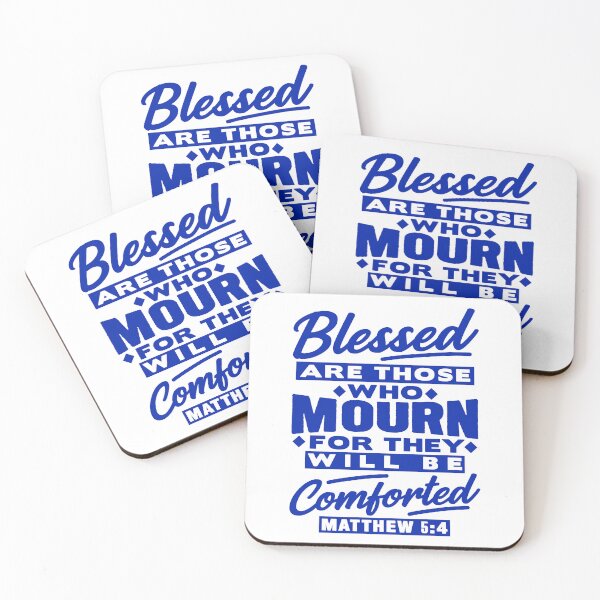 Item preview, Matthew 5:4 Blessed Are Those Who Mourn designed and sold by plushism.