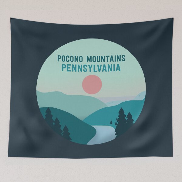 Item preview, Pocono Mountains Pennsylvania designed and sold by AdventureModa.