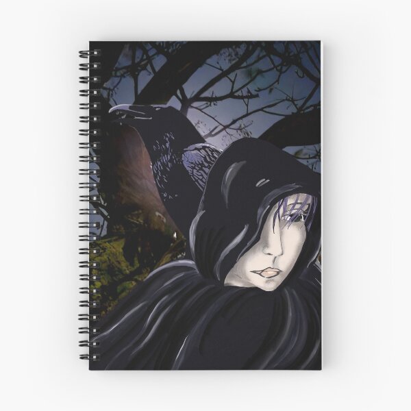 Item preview, The traveler and the raven, gothic designed and sold by Faerieglen.
