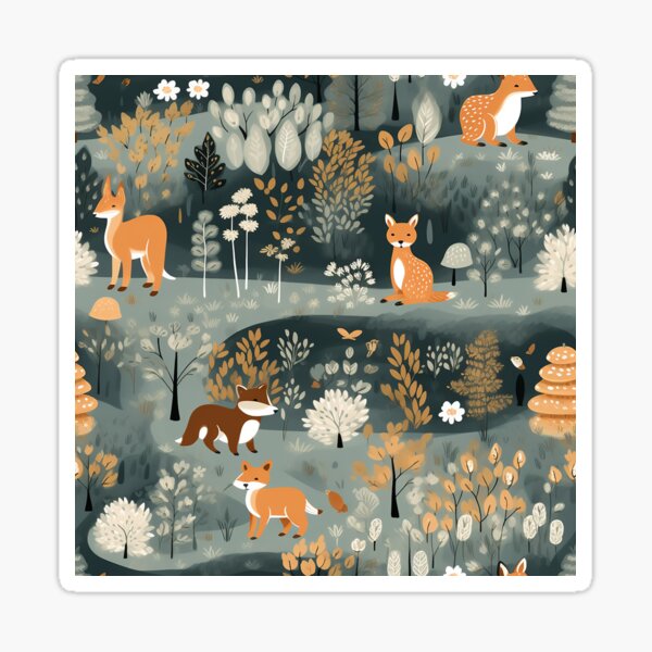 Item preview, Woodland Creatures so cute 5 designed and sold by Tem‑Tip of pen.