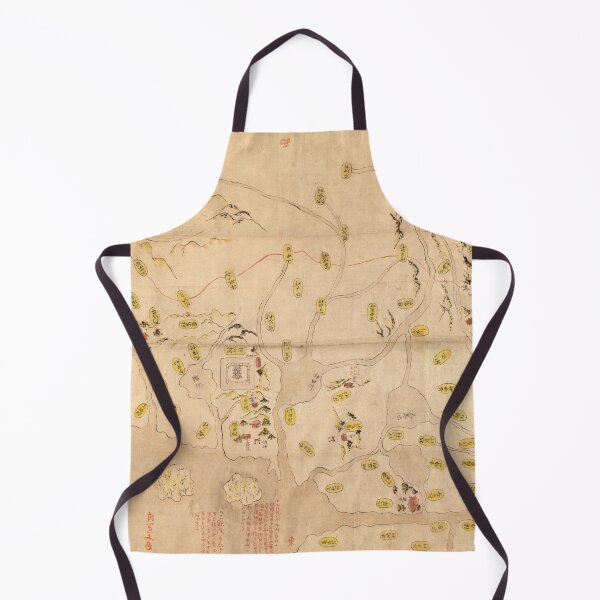 Item preview, Old Maps from Japan Choroku Period Edo City / RoYuMi designed and sold by royumi.