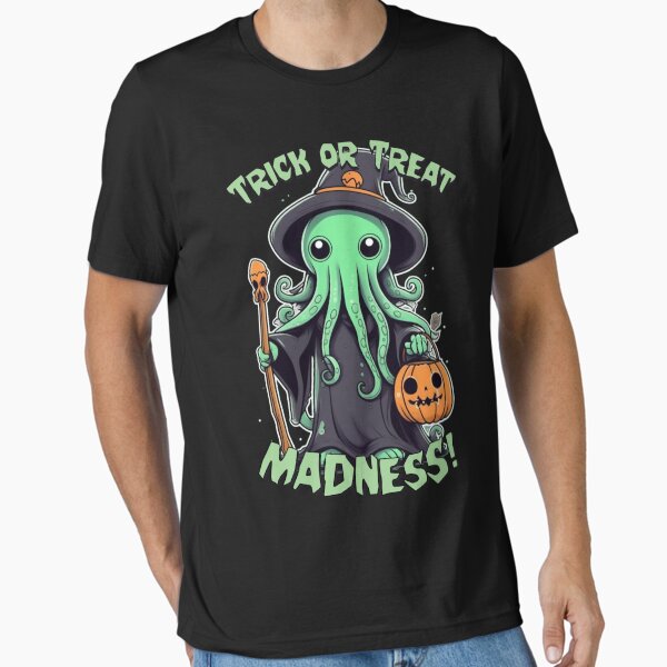 Kawaii Cthulhu Halloween Madness - Elder Wizard Essential T-Shirt