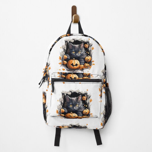 Item preview, 3D Sneaky Black Cat: Halloween's Purrfect Tee designed and sold by Moisky Art.